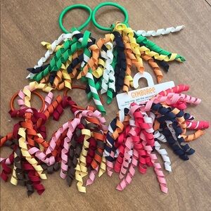 Gymboree Multicolor Ribbon Hair Ties Set
